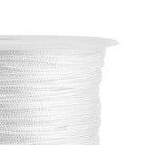 100M x 0.8mm Nylon Chinese Knot Cord Rattail Macrame Shamballa Thread String White - Extra Image