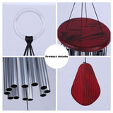 27 Tubes Wind Chimes Tube Gift Decoration for Yard Garden Outdoor Living