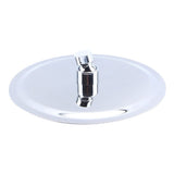8 Inch 20CM Bathroom Room Chrome Large Round Mixer Fix Rain Shower Head - Close-Up Angle