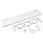 White Hollow Floating Shelf Wall Shop Bookshelf Display Shelf Furniture