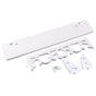 White Hollow Floating Shelf Wall Shop Bookshelf Display Shelf Furniture