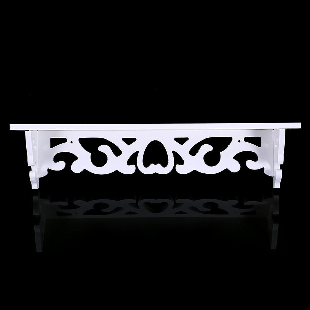 White Hollow Floating Shelf Wall Shop Bookshelf Display Shelf Furniture