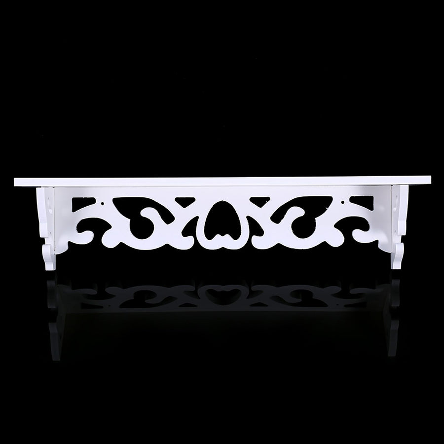 White Hollow Floating Shelf Wall Shop Bookshelf Display Shelf Furniture