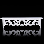 White Hollow Floating Shelf Wall Shop Bookshelf Display Shelf Furniture