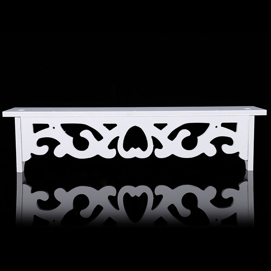White Hollow Floating Shelf Wall Shop Bookshelf Display Shelf Furniture