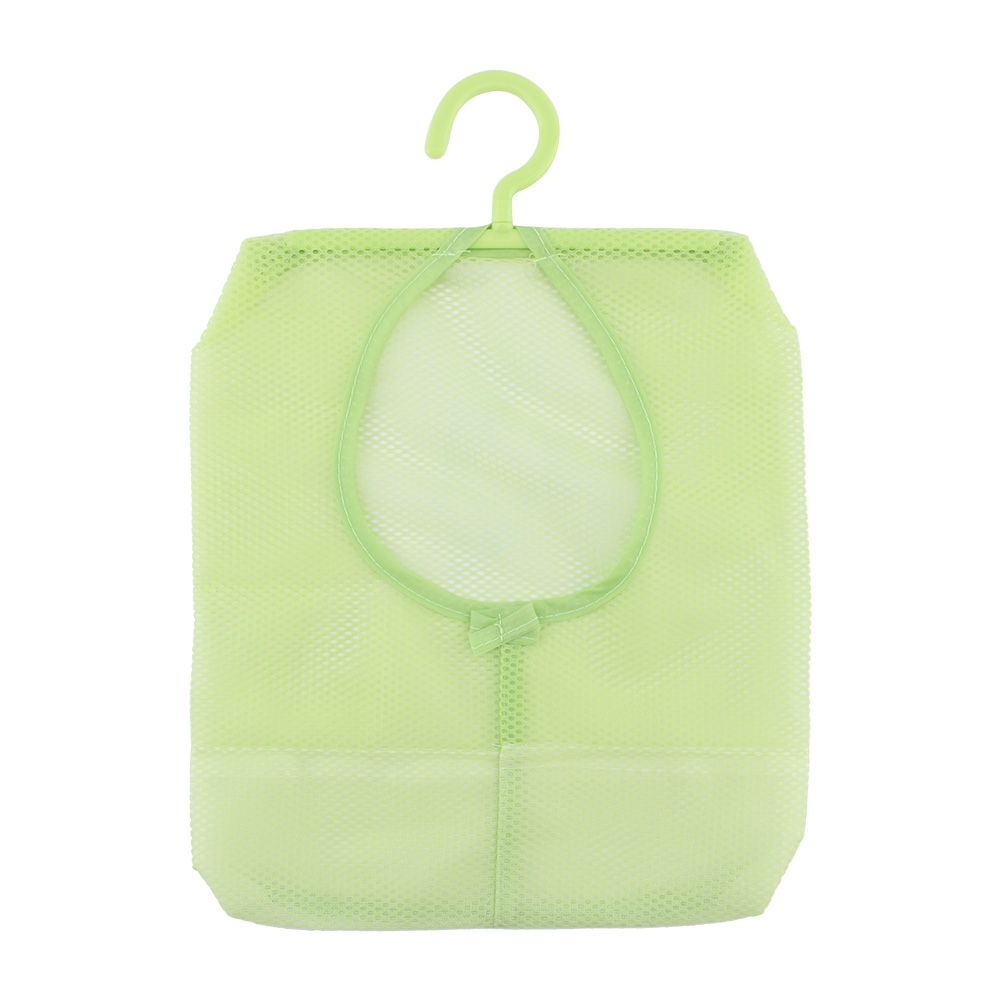 Kitchen Bathroom Hanging Storage Clothespin Mesh Bag Organizer Hanger Hook