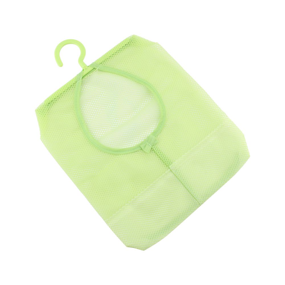 Kitchen Bathroom Hanging Storage Clothespin Mesh Bag Organizer Hanger Hook