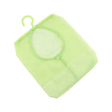 Kitchen Bathroom Hanging Storage Clothespin Mesh Bag Organizer Hanger Hook
