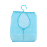 Kitchen Bathroom Hanging Storage Clothespin Mesh Bag Organizer Hanger Hook - Front View