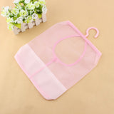 Laundry Bathroom Hanging Mesh Storage Bag Clothes Toy Net Organizer Hanger Hook