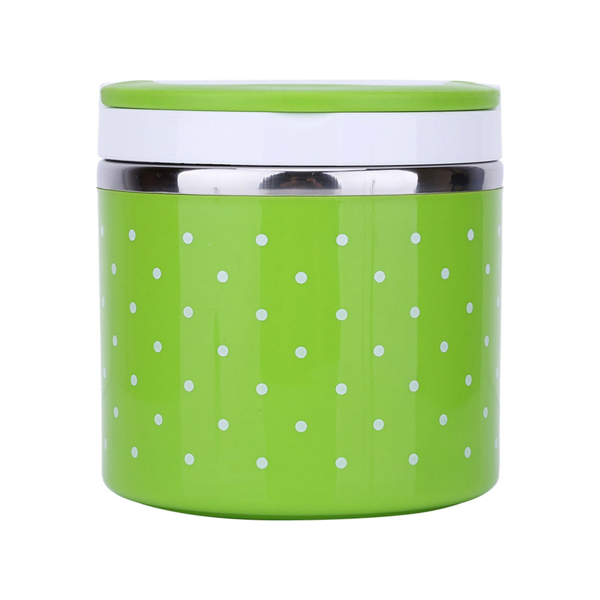 1 Layer Stainless Steel Insulation Thermo Thermal Lunch Box Food Container Hot