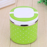 1 Layer Stainless Steel Insulation Thermo Thermal Lunch Box Food Container Hot - Extra Image