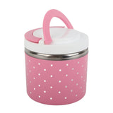 1 Layer Stainless Steel Insulation Thermo Thermal Lunch Box Food Container Hot - Side View