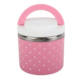 1 Layer Stainless Steel Insulation Thermo Thermal Lunch Box Food Container Hot - 45-Degree Angle