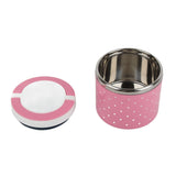 1 Layer Stainless Steel Insulation Thermo Thermal Lunch Box Food Container Hot - Rear View