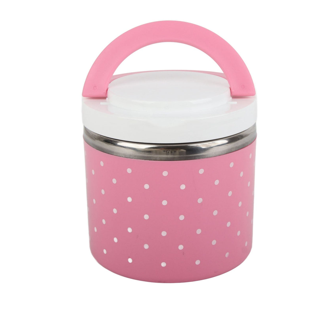 1 Layer Stainless Steel Insulation Thermo Thermal Lunch Box Food Container Hot