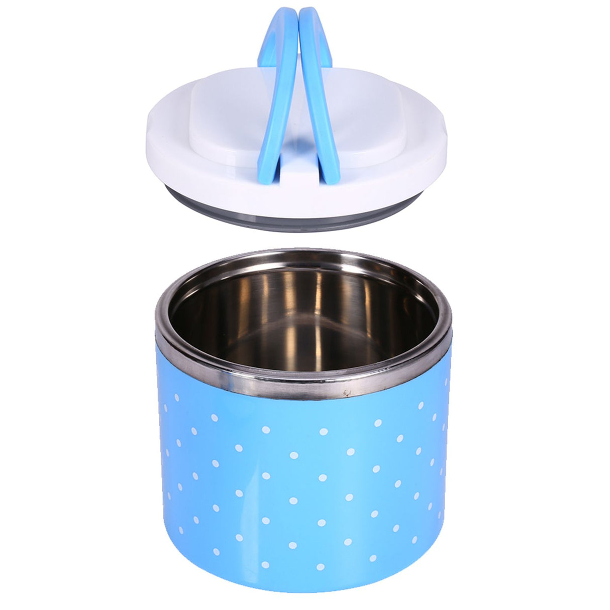 1 Layer Stainless Steel Insulation Thermo Thermal Lunch Box Food Container Hot
