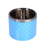 1 Layer Stainless Steel Insulation Thermo Thermal Lunch Box Food Container Hot - Rear View