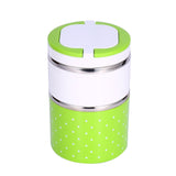 2 Layer Stainless Steel Insulation Thermo Thermal Lunch Box Food Container Hot - Extra Image