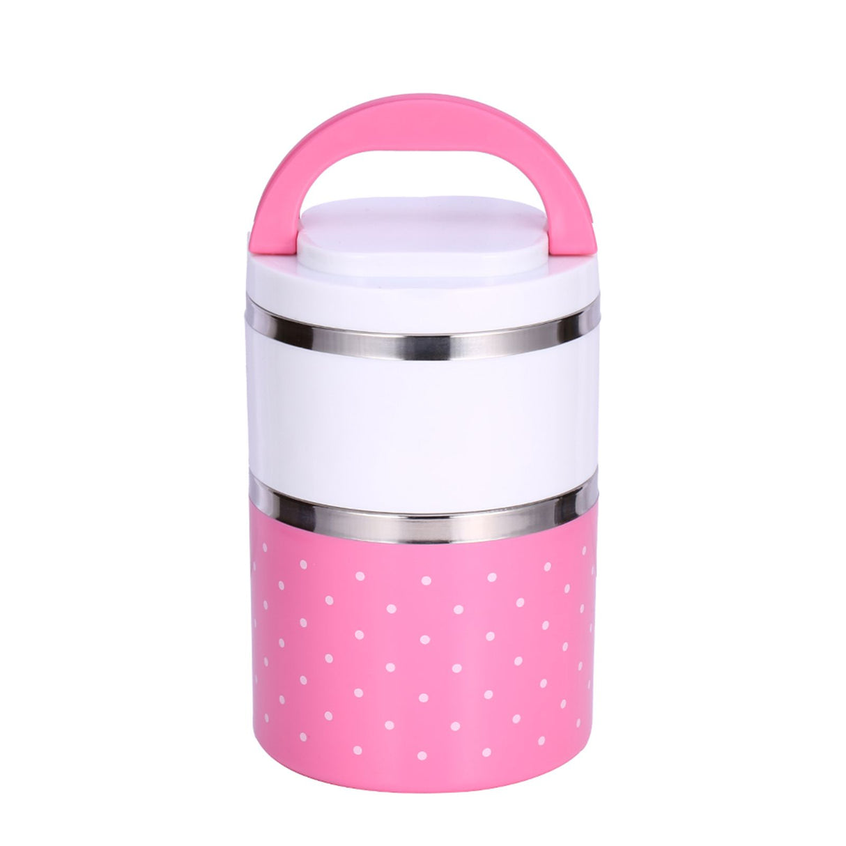 2 Layer Stainless Steel Insulation Thermo Thermal Lunch Box Food Container Hot