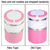2 Layer Stainless Steel Insulation Thermo Thermal Lunch Box Food Container Hot - Extra Image