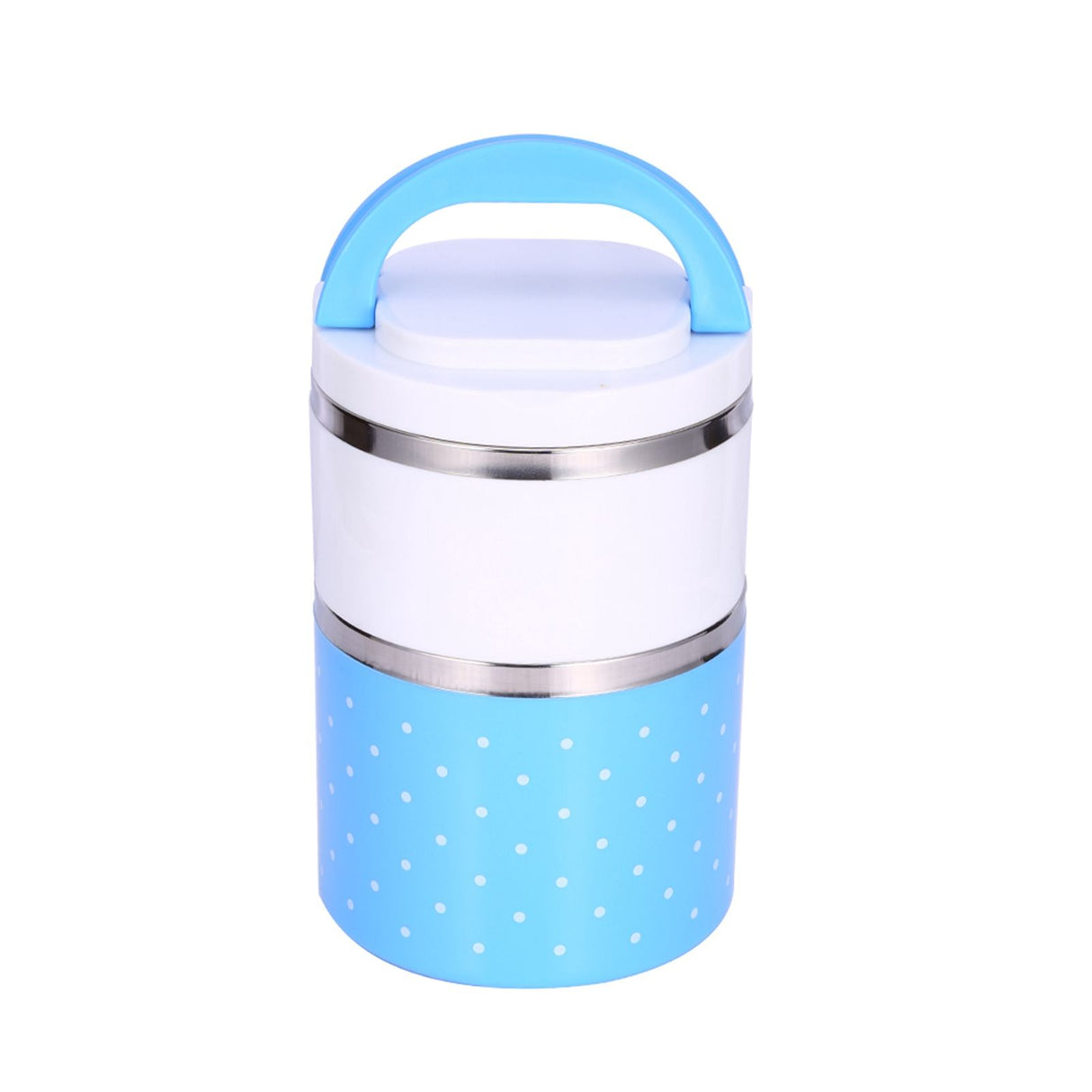 2 Layer Stainless Steel Insulation Thermo Thermal Lunch Box Food Container Hot