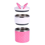 3 Layer Stainless Steel Insulation Thermo Thermal Lunch Box Food Container Hot - Extra Image