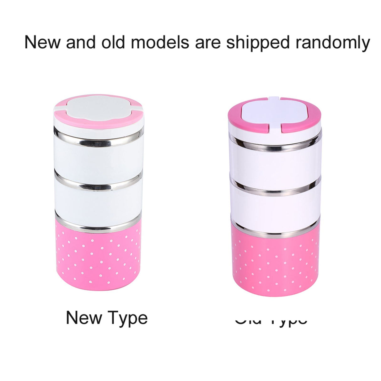 3 Layer Stainless Steel Insulation Thermo Thermal Lunch Box Food Container Hot