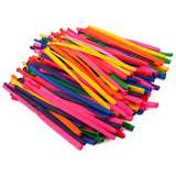 200pcs Magic DIY Long Twist Latex Balloons Tying Making Decor Mixed Mix Color - Side View