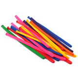 200pcs Magic DIY Long Twist Latex Balloons Tying Making Decor Mixed Mix Color - 45-Degree Angle