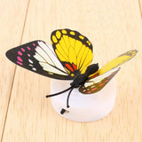 Colorful Changing Butterfly LED Night Light Lamp Home Room Desk Wall Decor AB - Extra Image