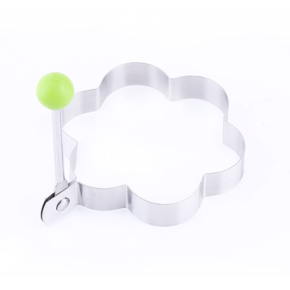 1pcs Plum Fried Egg Mold Stainless Steel Egg Rings Pancake Shaper