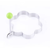 1pcs Plum Fried Egg Mold Stainless Steel Egg Rings Pancake Shaper