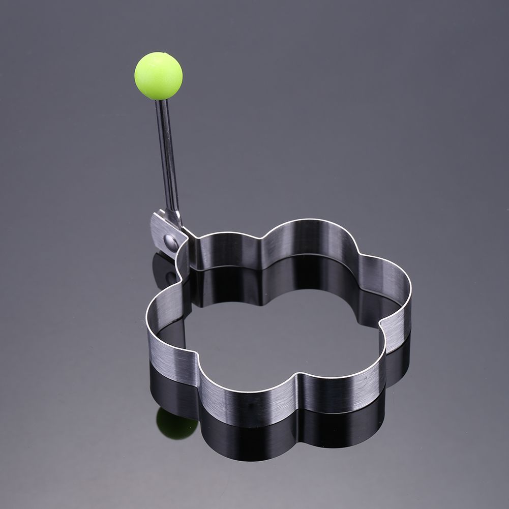 1pcs Plum Fried Egg Mold Stainless Steel Egg Rings Pancake Shaper