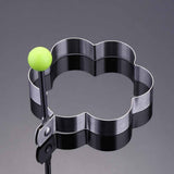 1pcs Plum Fried Egg Mold Stainless Steel Egg Rings Pancake Shaper
