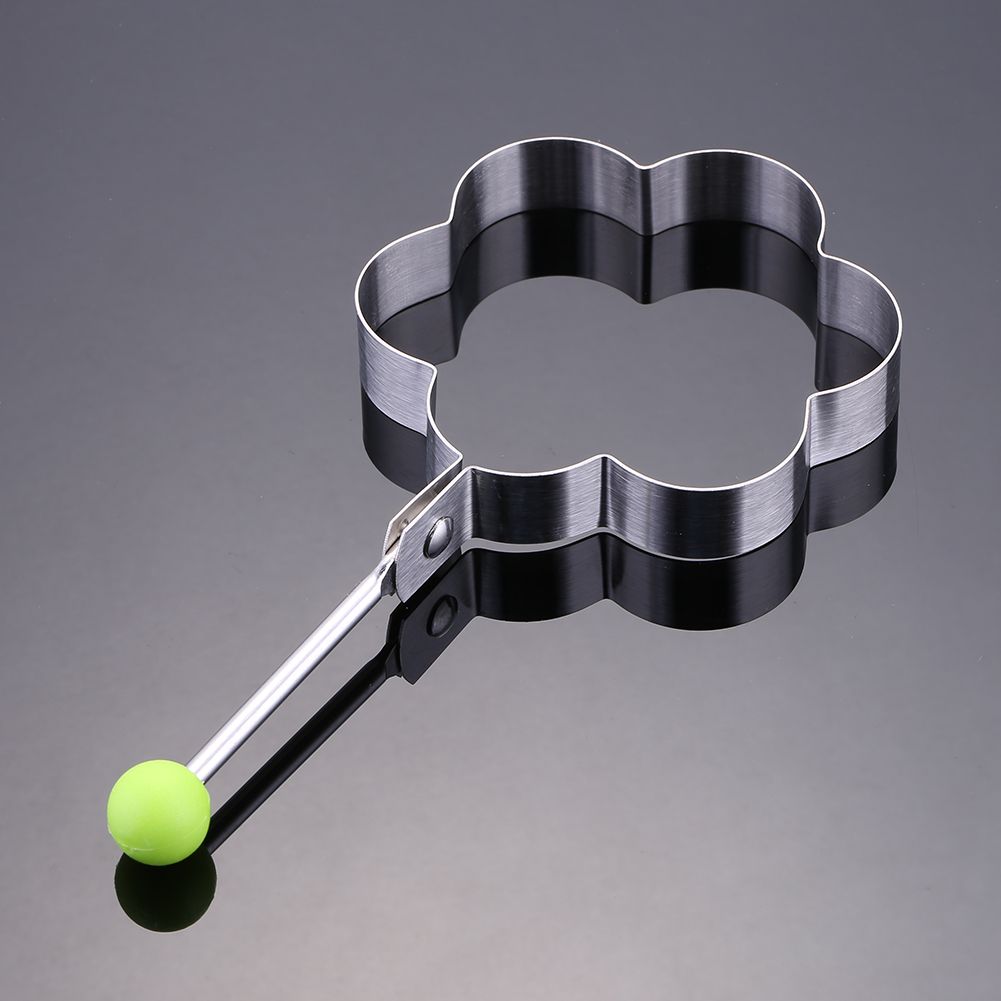 1pcs Plum Fried Egg Mold Stainless Steel Egg Rings Pancake Shaper