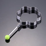 1pcs Plum Fried Egg Mold Stainless Steel Egg Rings Pancake Shaper