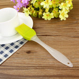Silicone Baking BBQ Bakeware Cake Pastry Bread Oil Cream Cooking Basting Brush - Rear View
