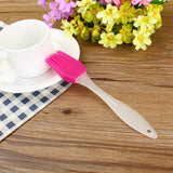 Silicone Baking BBQ Bakeware Cake Pastry Bread Oil Cream Cooking Basting Brush - Low Angle