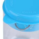 7Pcs Set Plastic Measuring Cups Spoons Measure Tea Coffee Kitchen Utensil Blue