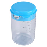 7Pcs Set Plastic Measuring Cups Spoons Measure Tea Coffee Kitchen Utensil Blue - Extra Image