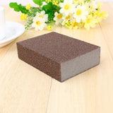 Portable Carborundum Magic Sponge Brush Eraser Kitchen Bathroom Washing Cleaning Sponge - 45-Degree Angle