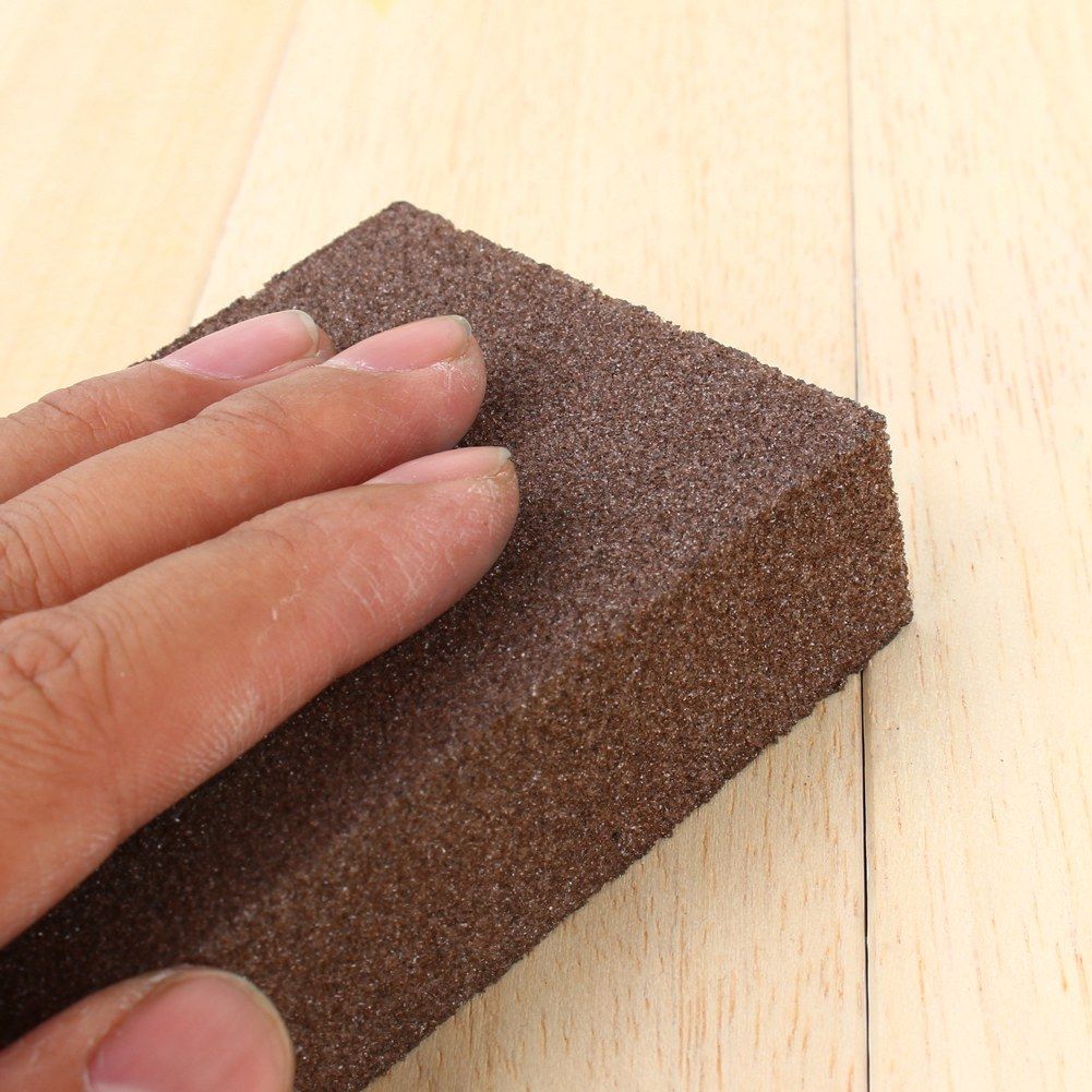 Portable Carborundum Magic Sponge Brush Eraser Kitchen Bathroom Washing Cleaning Sponge