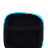 Hard Box Gadget Case Storage Pouch For Key Ring Headphones Cable USB Data Line - Close-Up Angle