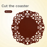 Silicone Lace Flower Coaster Tea Cup Bowl Glass Pad Mat Cushion Placemat Nonslip Coffee