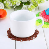 Silicone Lace Flower Coaster Tea Cup Bowl Glass Pad Mat Cushion Placemat Nonslip Coffee