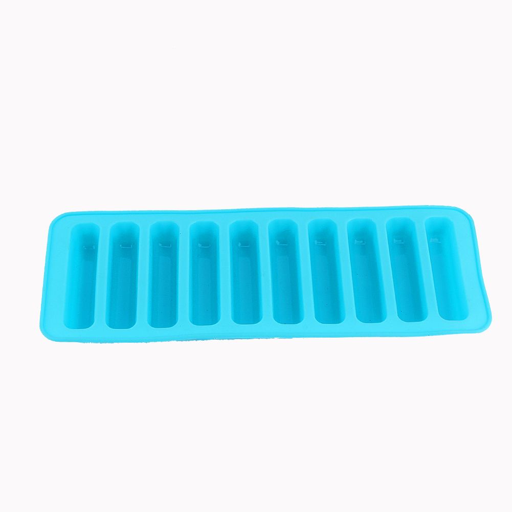 Colorful Cylinder Ice Cubes Tray Freeze Mould Fondant Chocolate Mold Make Silcone