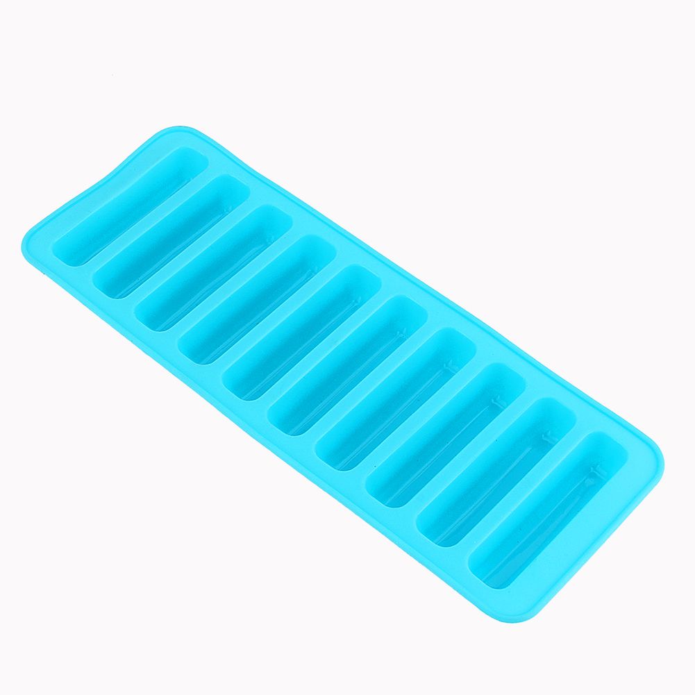 Colorful Cylinder Ice Cubes Tray Freeze Mould Fondant Chocolate Mold Make Silcone