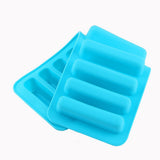 Colorful Cylinder Ice Cubes Tray Freeze Mould Fondant Chocolate Mold Make Silcone