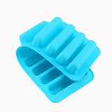Colorful Cylinder Ice Cubes Tray Freeze Mould Fondant Chocolate Mold Make Silcone